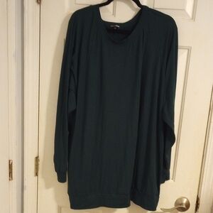 Fashion Nova Dark Green Long Sleeve Top